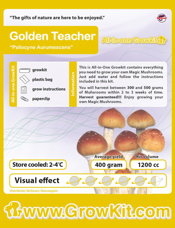 Grow Kit Golden Teacher 